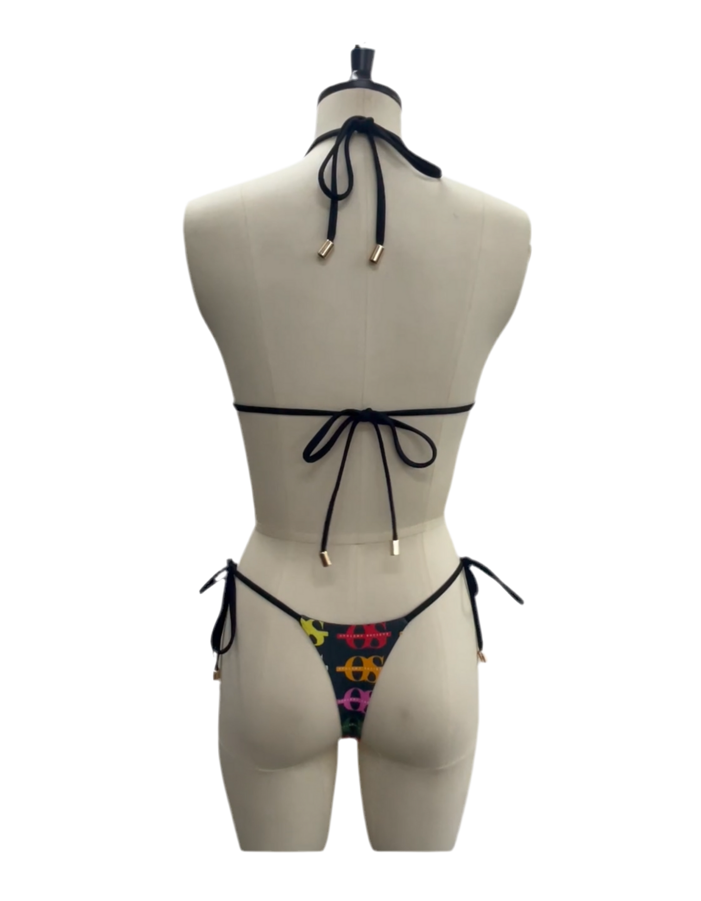 Multi Color Bikini Set