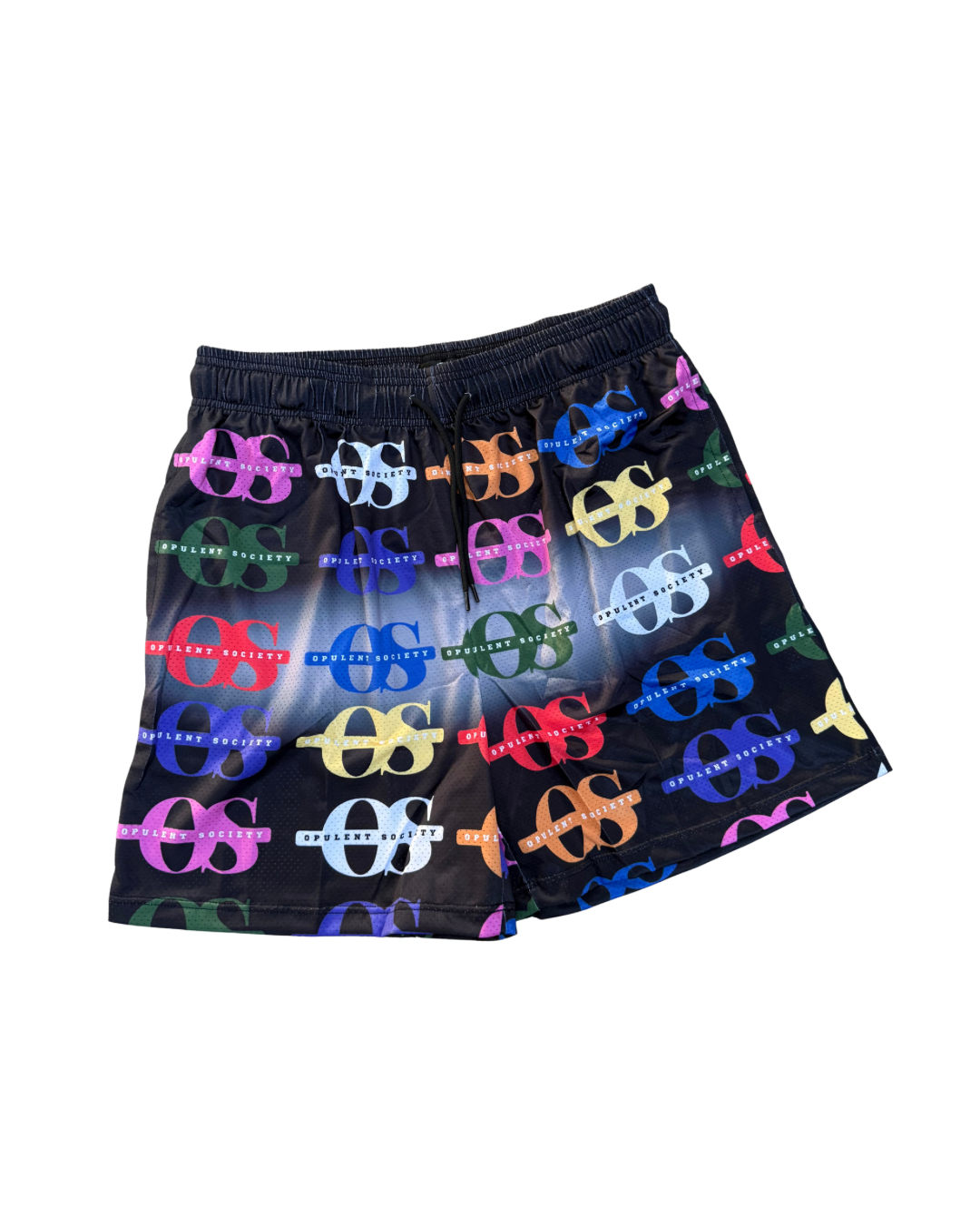 Multi Color Logo Shorts