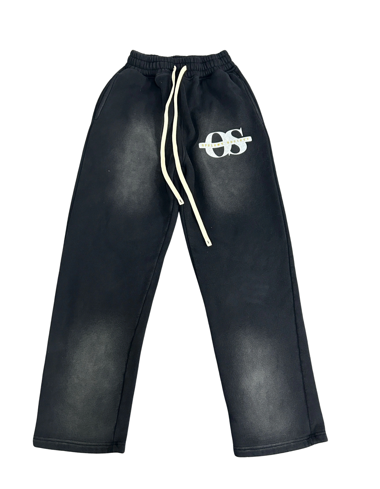 Black Statement Sweatpants